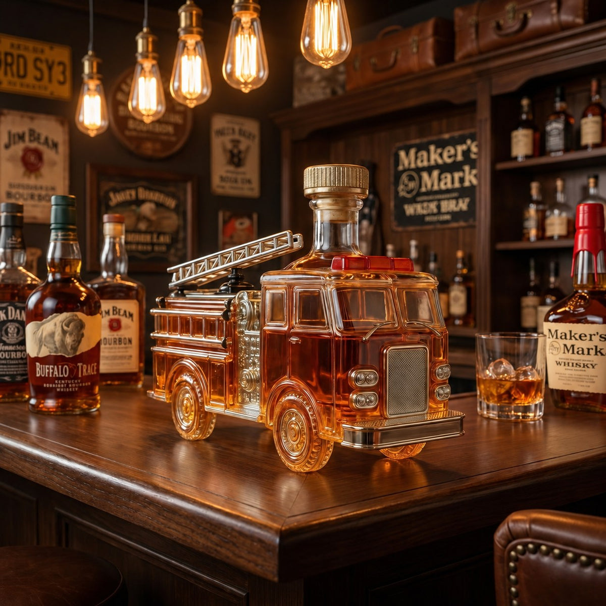Carafe à whisky – Édition Pompiers – image 6