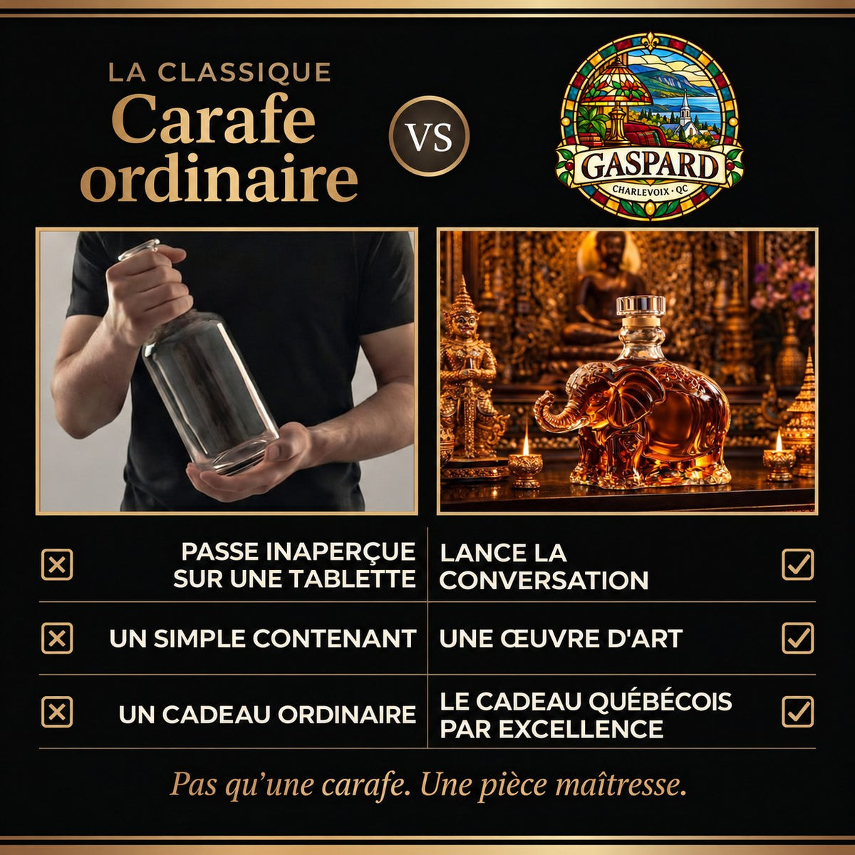 Carafe à whisky – Édition Éléphant – image 3