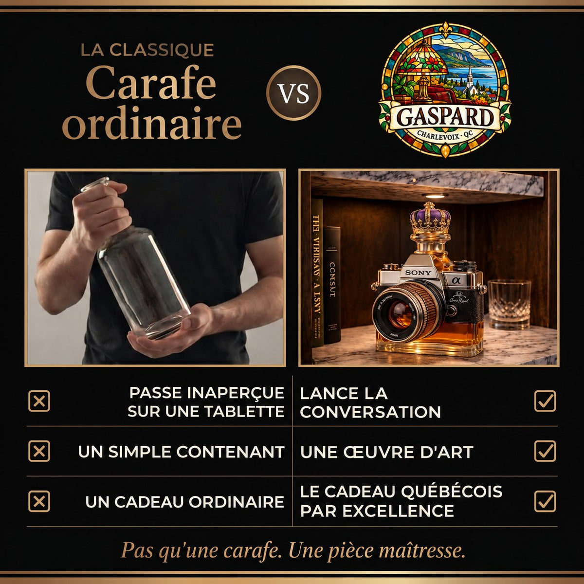 Carafe à whisky – Édition Appareil photo – image 3