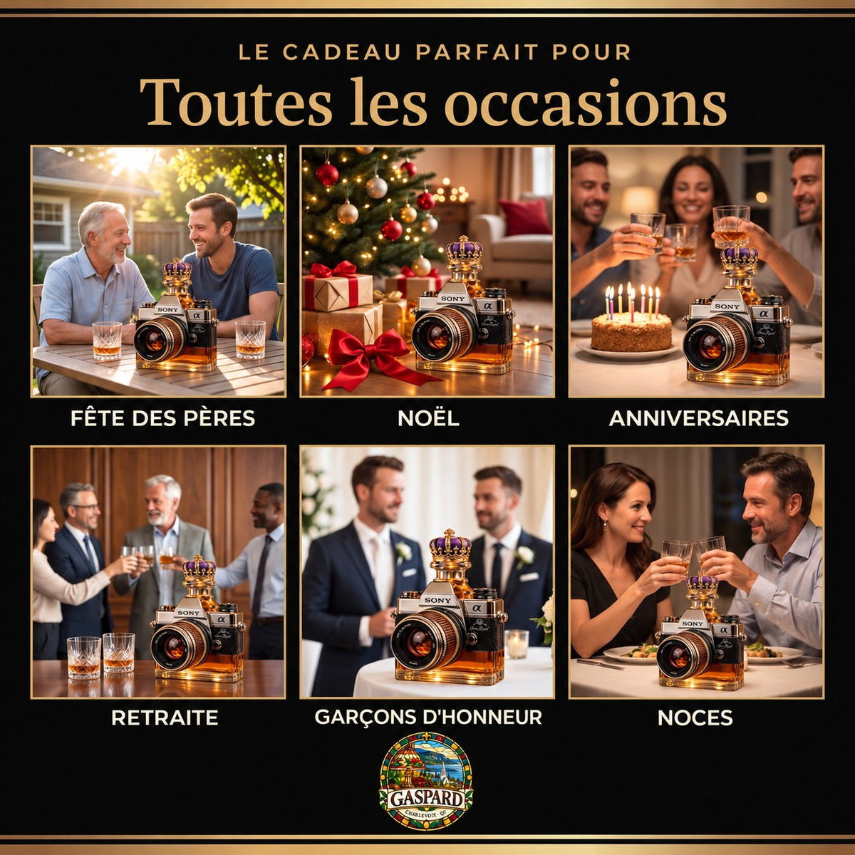 Carafe à whisky – Édition Appareil photo – image 4