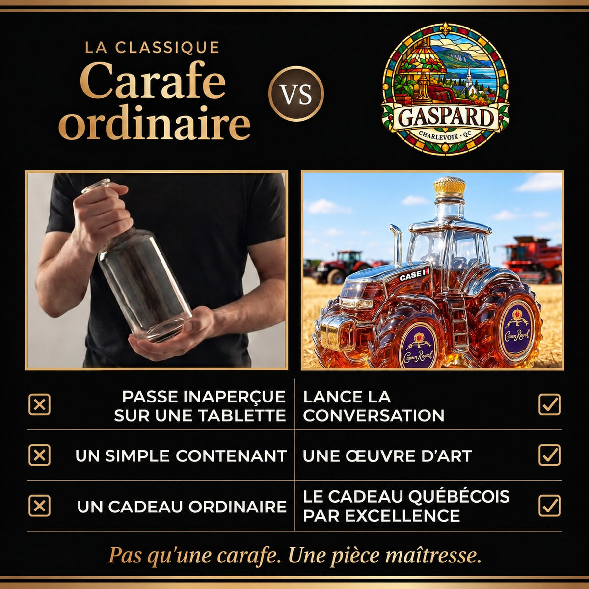 Carafe à whisky – Édition Tracteur spécial – image 3