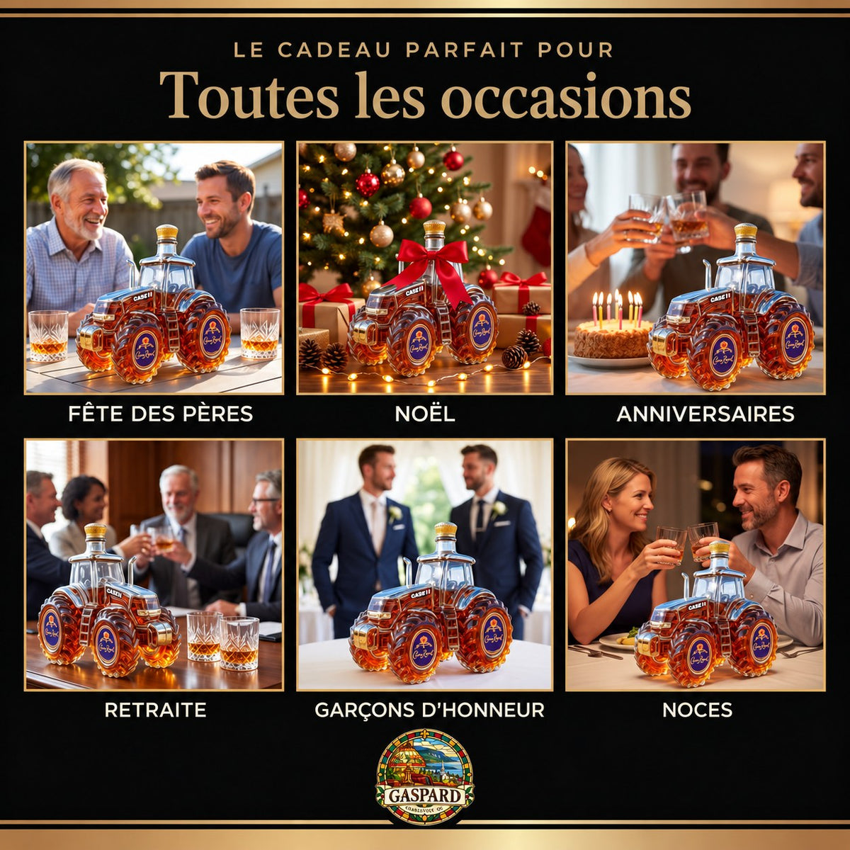 Carafe à whisky – Édition Tracteur spécial – image 4