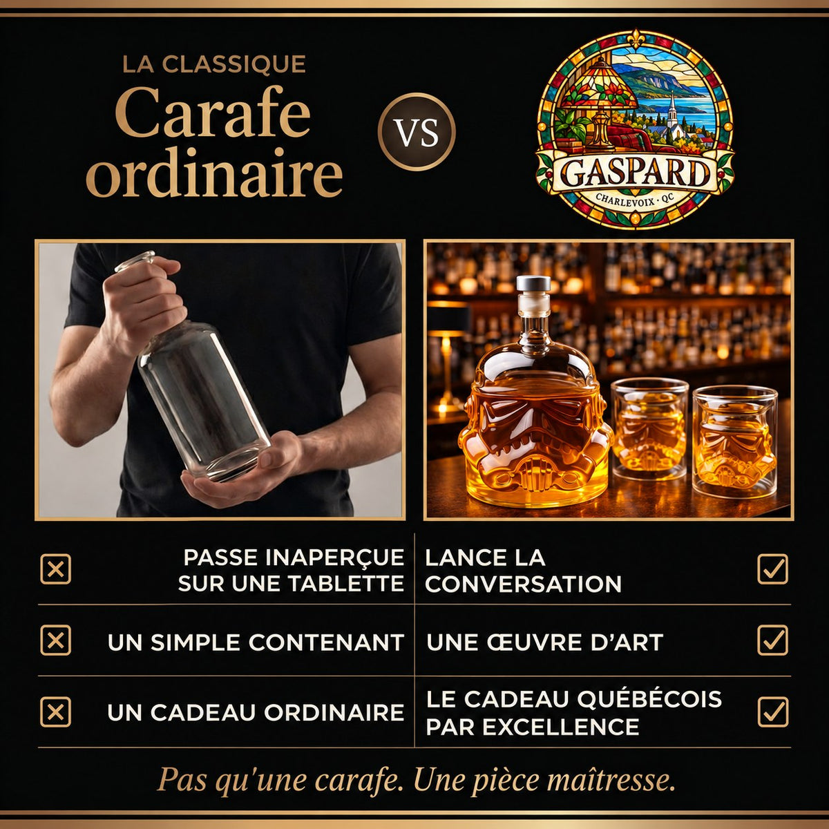 Carafe à whisky – Édition Côté obscur – image 3