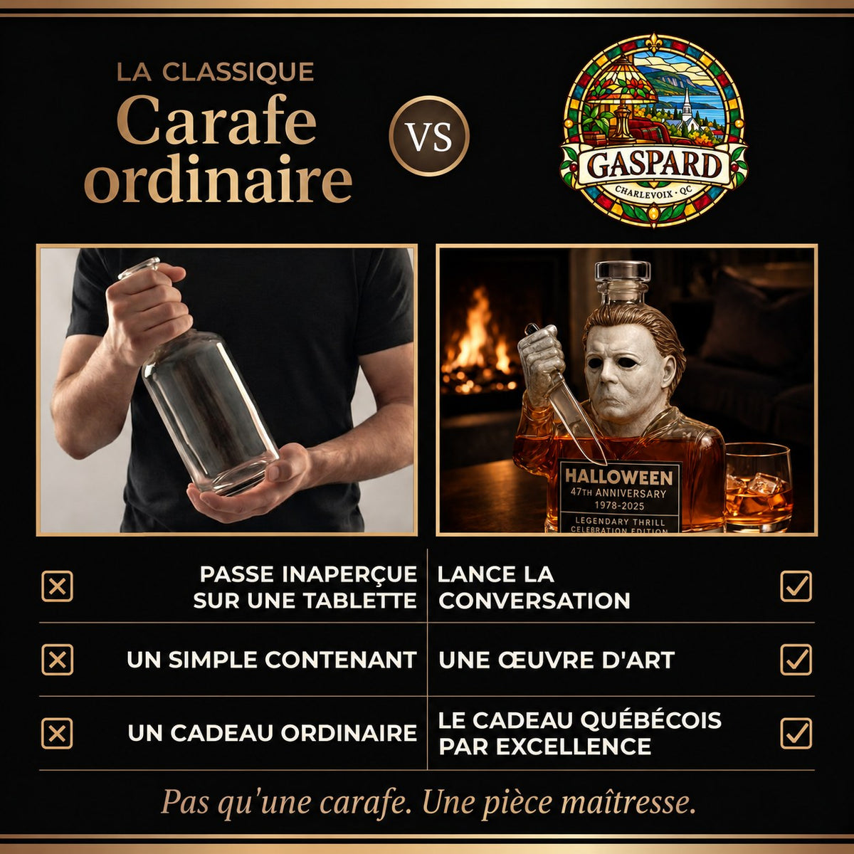 Carafe à whisky – Édition Halloween – image 3
