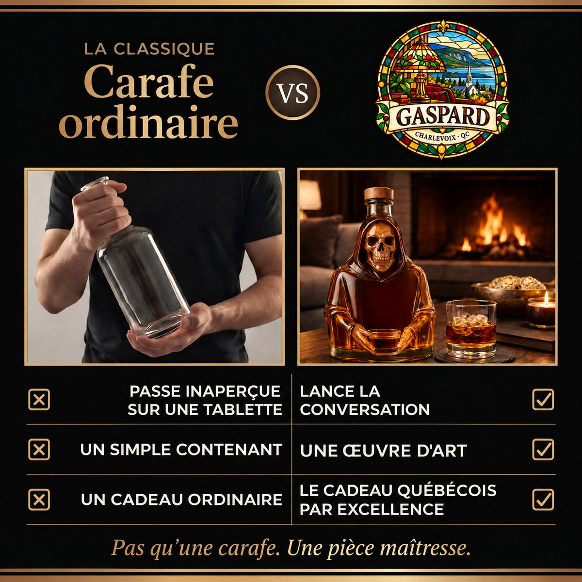 Carafe à whisky – Édition Mort – image 3
