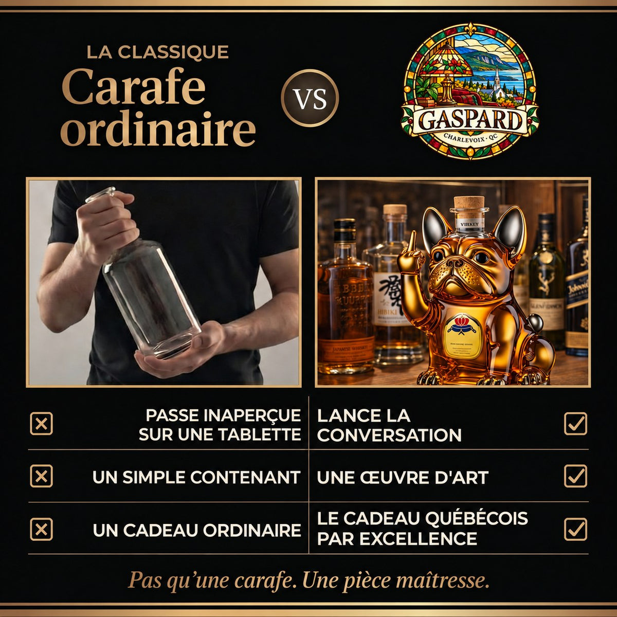 Carafe à whisky – Édition Chien – image 4