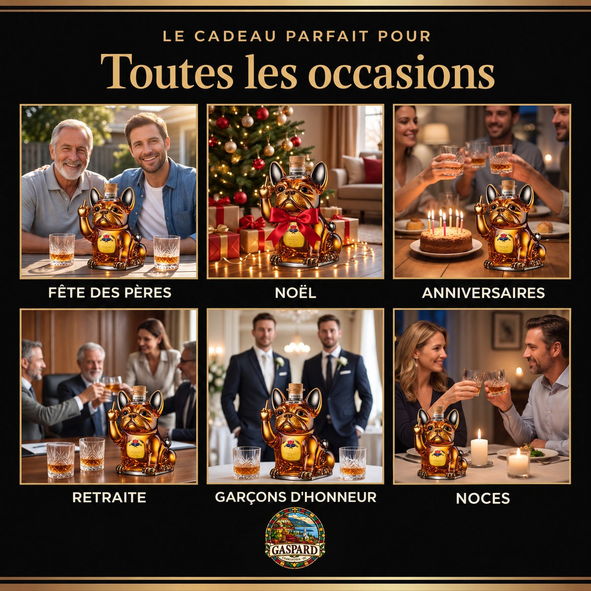 Carafe à whisky – Édition Chien – image 5
