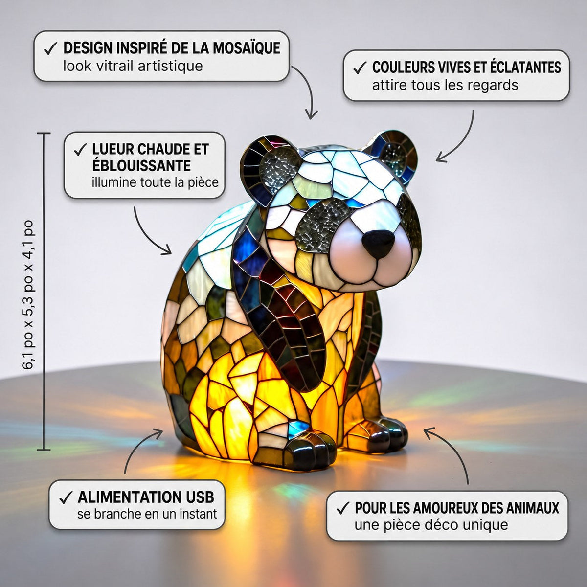 Kloffie le Panda enchanté – image 2