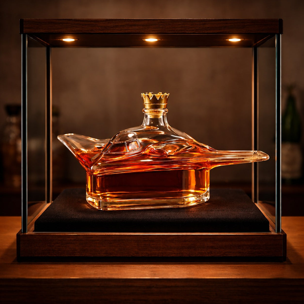 Carafe à whisky – Édition Avion furtif – image 6