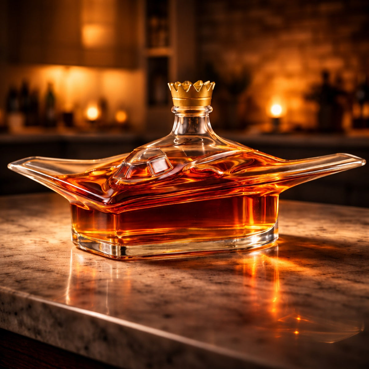 Carafe à whisky – Édition Avion furtif – image 8