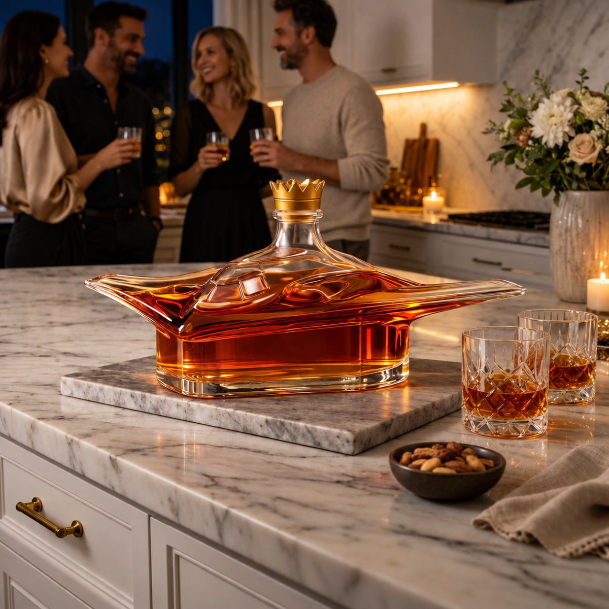 Carafe à whisky – Édition Avion furtif – image 10