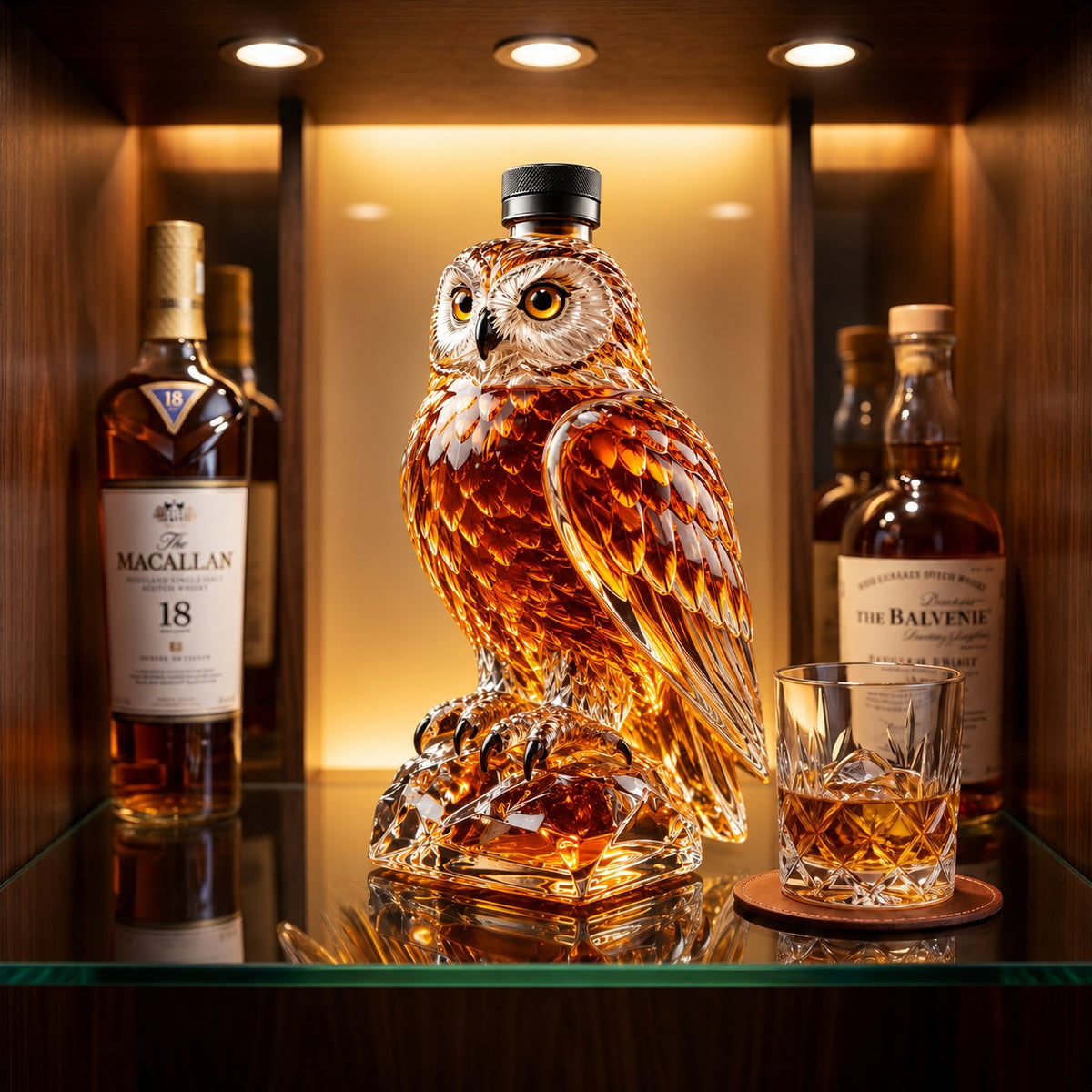Carafe à whisky – Édition Harfang des neiges – image 2