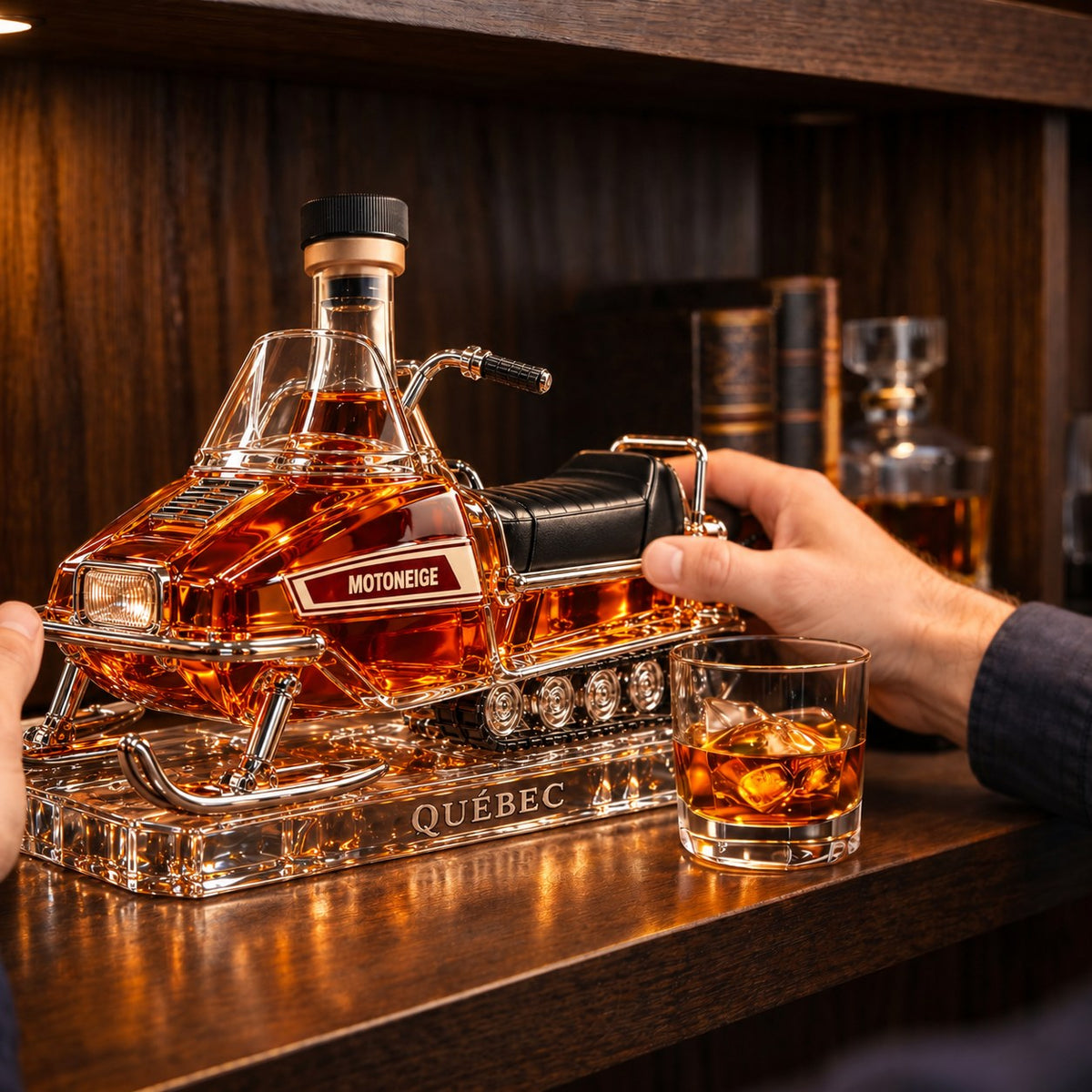 Carafe à whisky – Édition Motoneige – image 2