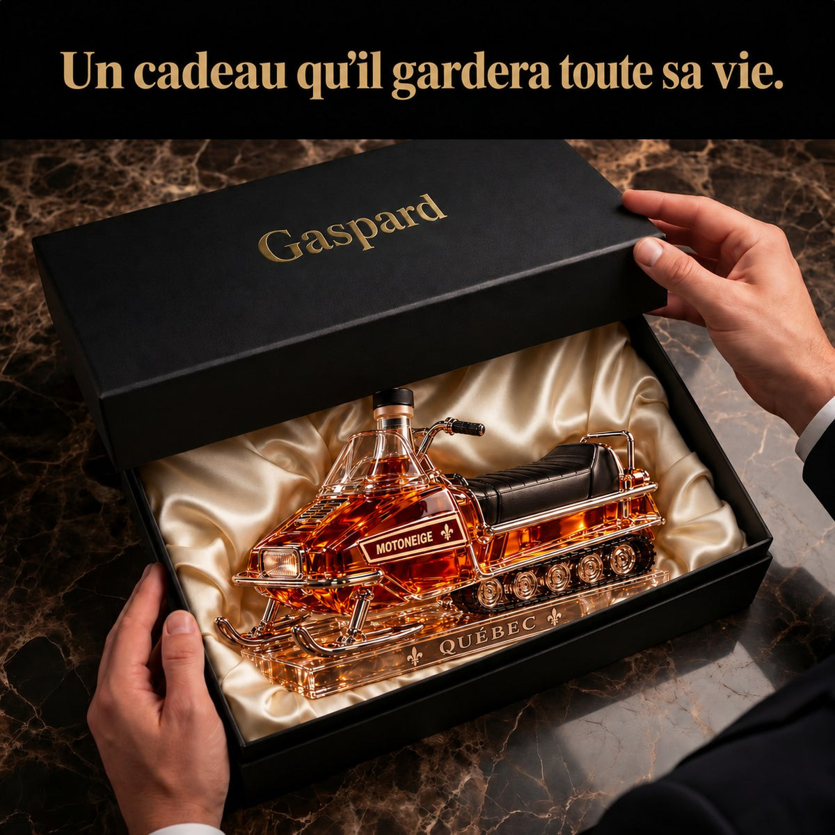 Carafe à whisky – Édition Motoneige – image 5