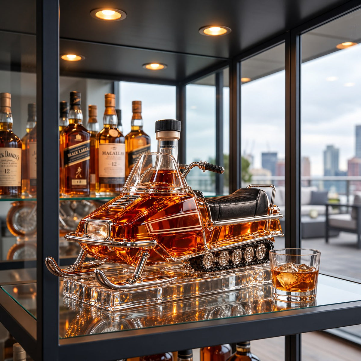 Carafe à whisky – Édition Motoneige – image 6