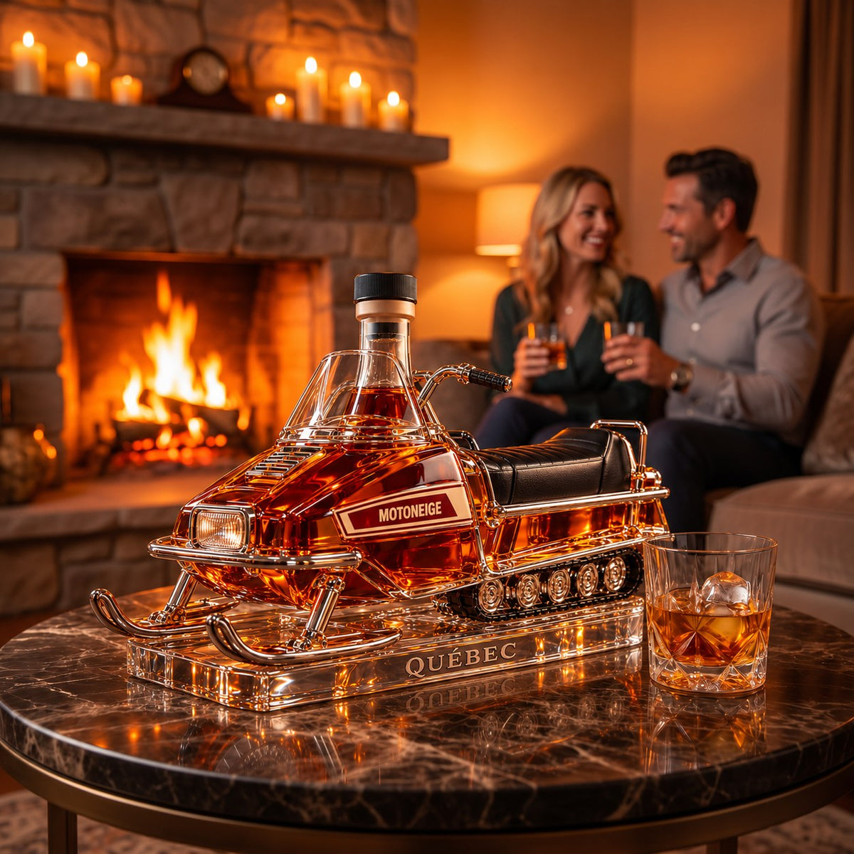 Carafe à whisky – Édition Motoneige – image 7