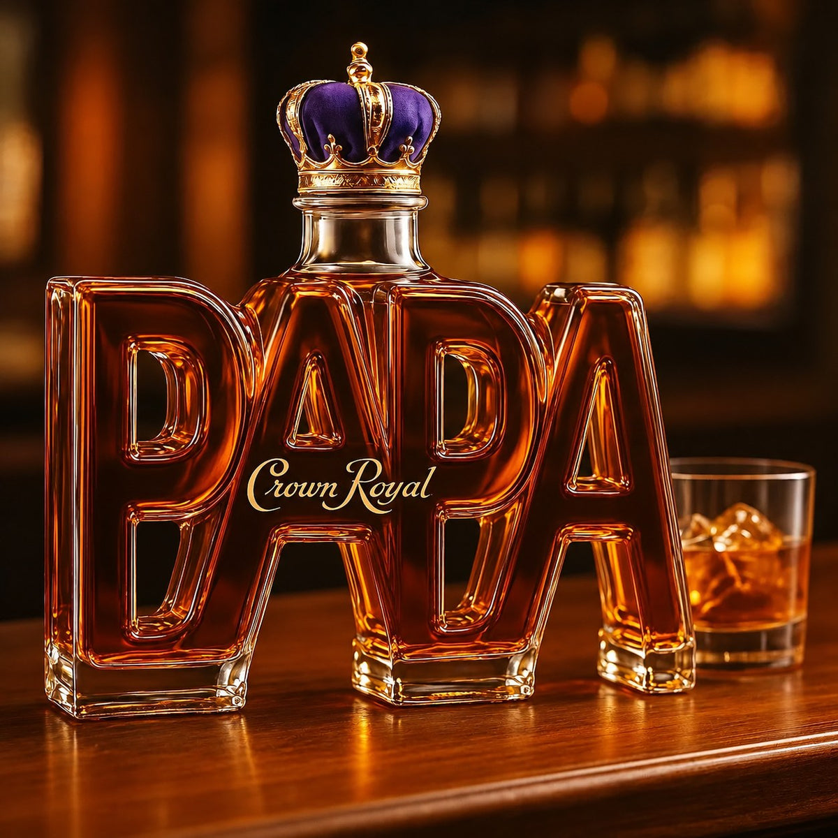 Carafe à whisky – Édition Papa