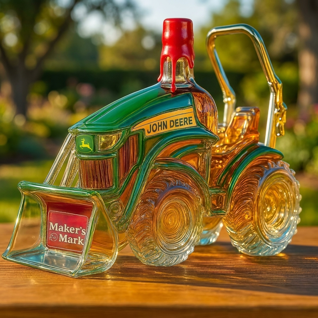 Carafe à whisky – Édition Tracteur – image 7