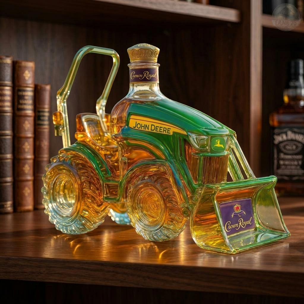 Carafe à whisky – Édition Tracteur – image 6