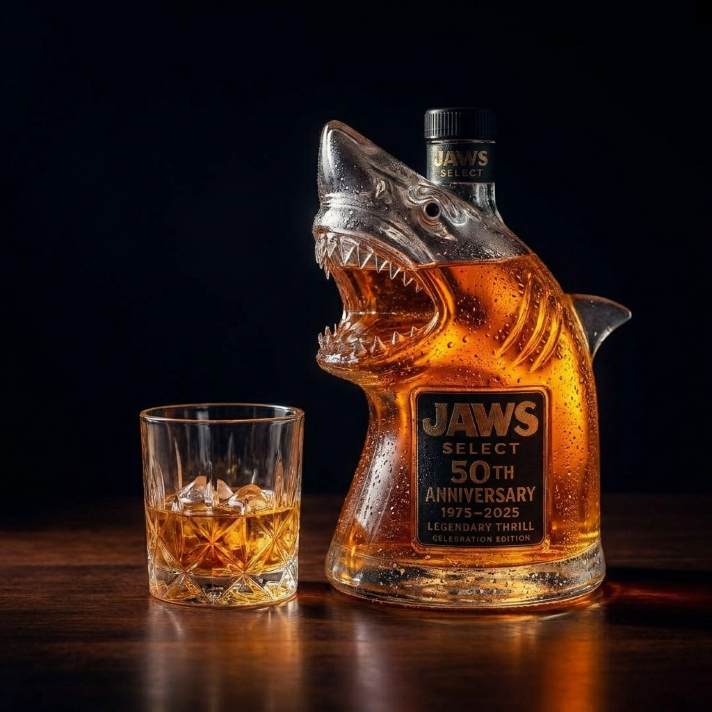 Carafe à whisky – Édition Requin – image 6
