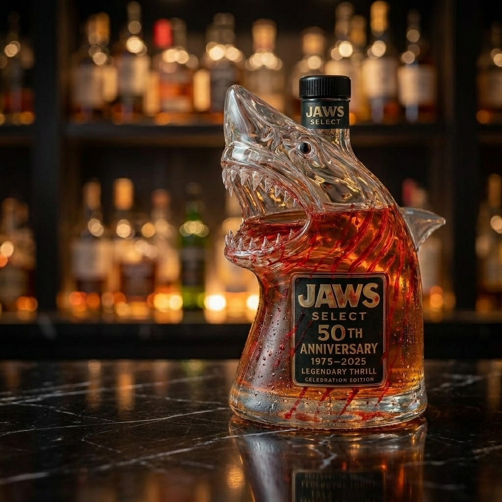 Carafe à whisky – Édition Requin – image 5