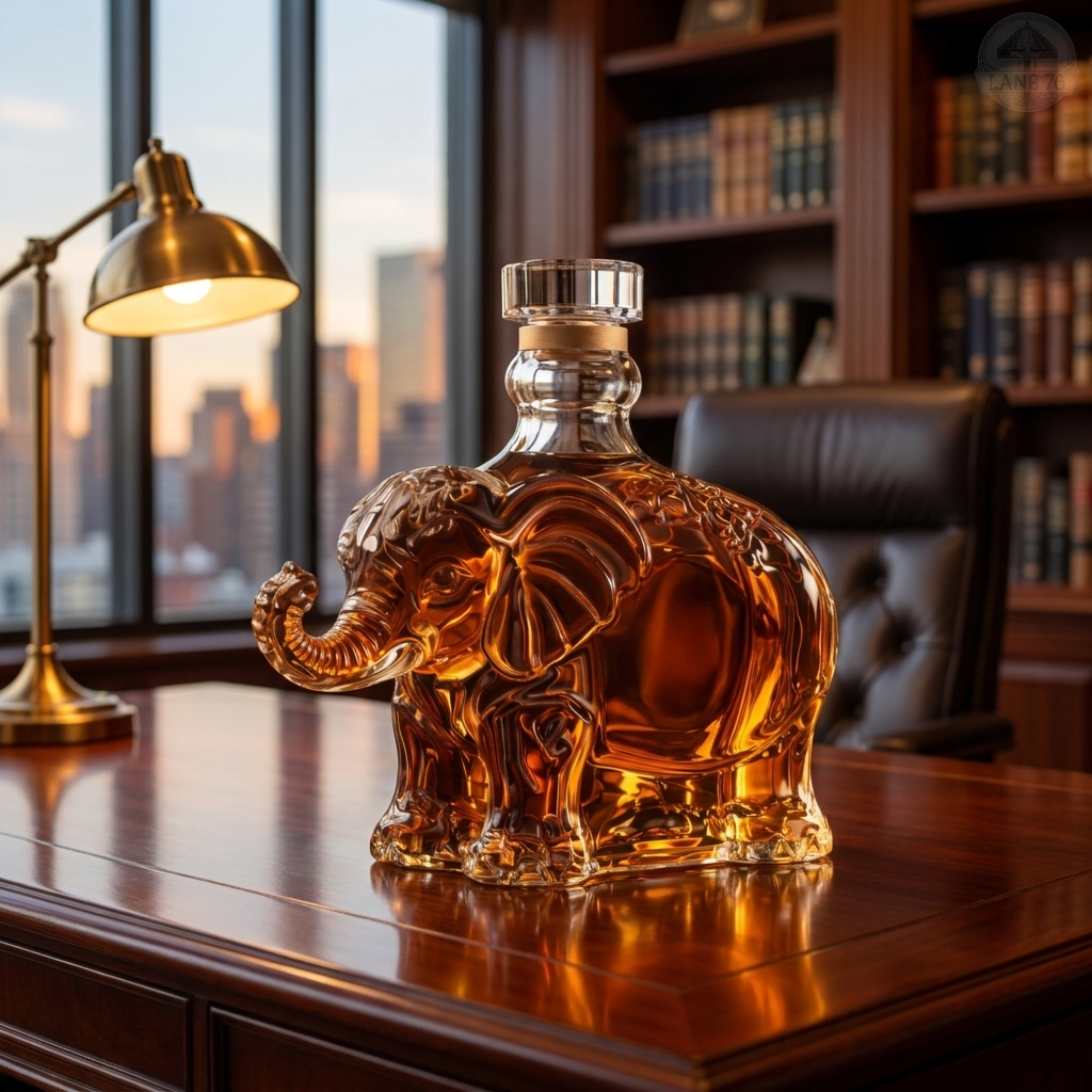 Carafe à whisky – Édition Éléphant – image 2