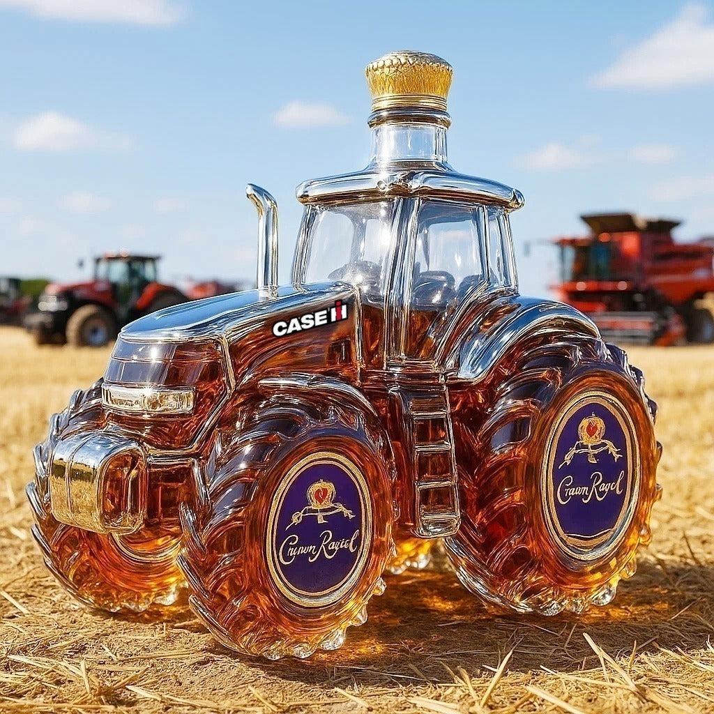Carafe à whisky – Édition Tracteur spécial