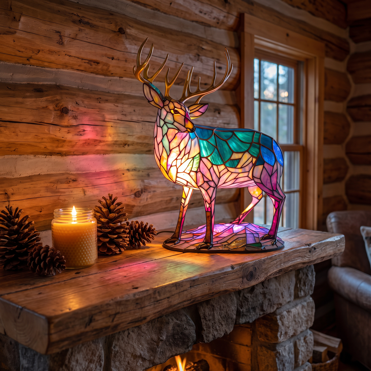 Lampe Sandy – Le Cerf de la forêt – image 2