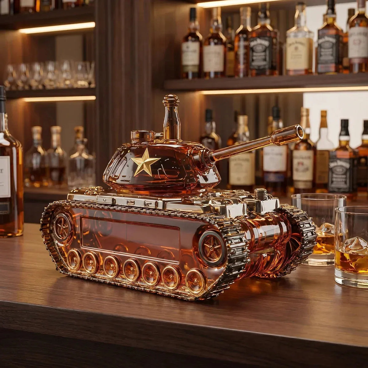 Carafe à whisky – Édition Char d'assaut – image 6
