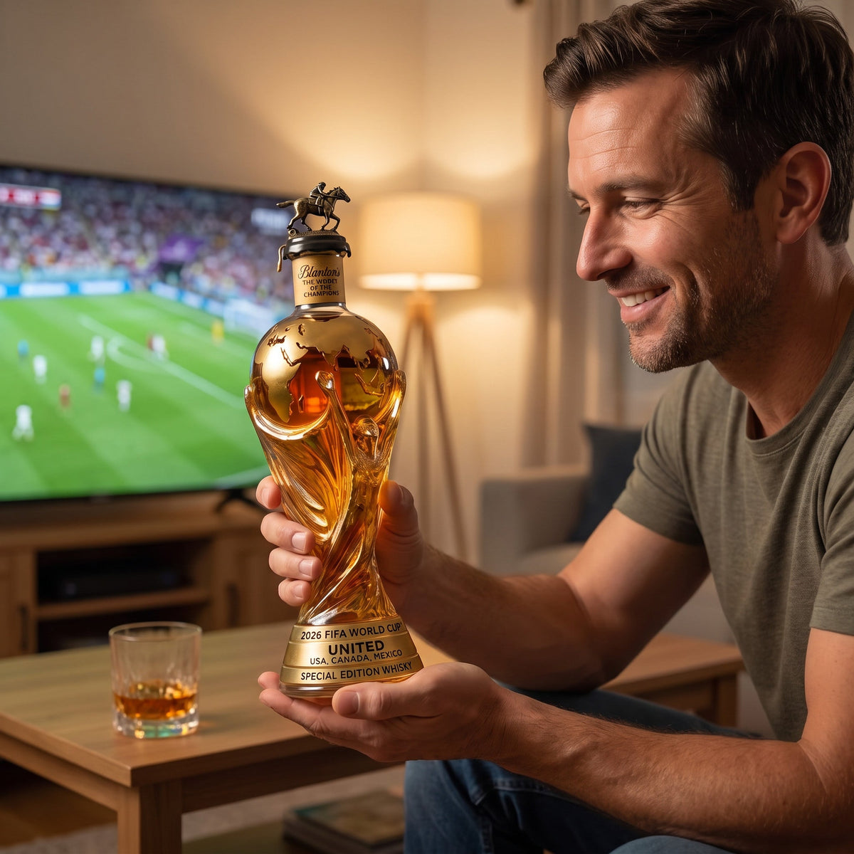 Carafe à whisky – Édition Trophée de soccer 2026 – image 2